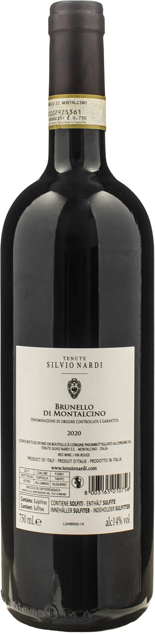 Silvio Nardi Brunello di Montalcino 2020