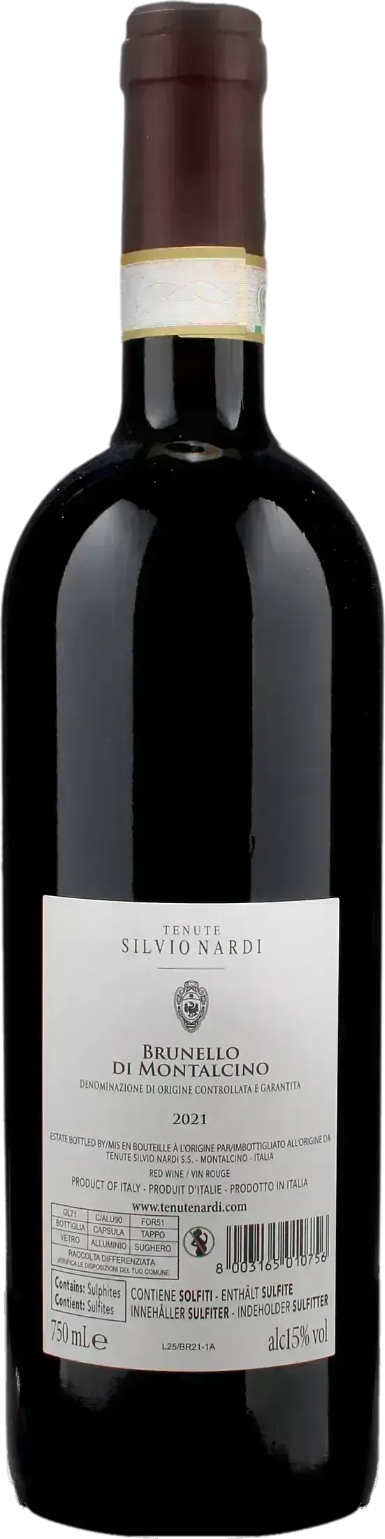 Silvio Nardi Brunello di Montalcino 2021