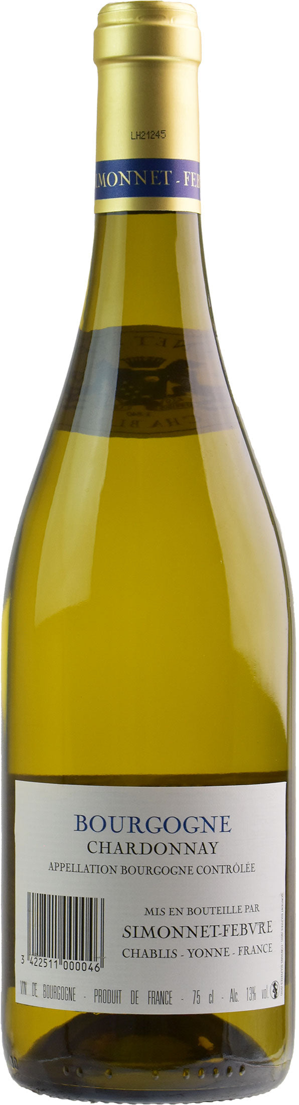 Simonnet Febvre Bourgogne Chardonnay 2019