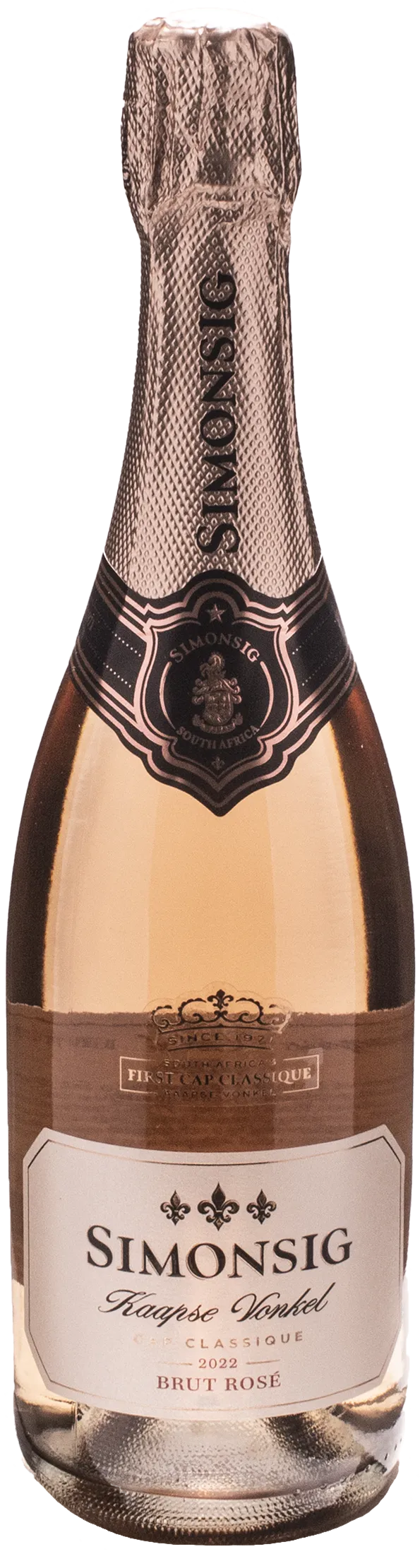 Simonsig Kaapse Vonkel Cap Classique Brut Rosè 2022 xtraWine