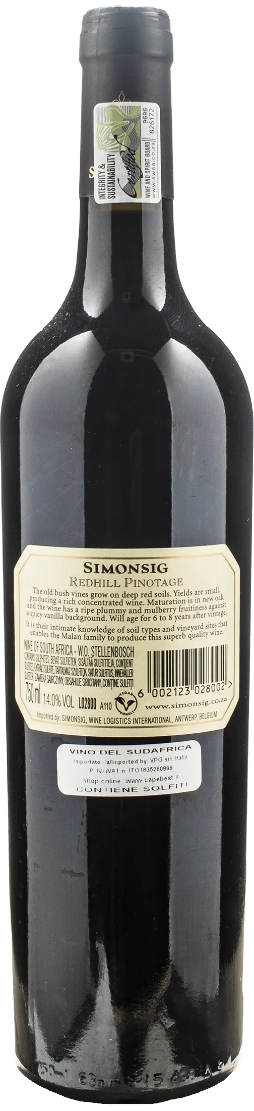 Simonsig Redhill Pinotage 2020
