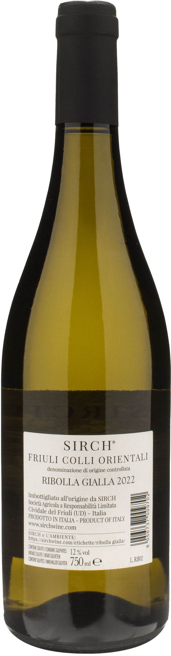 Sirch Ribolla Gialla 2022