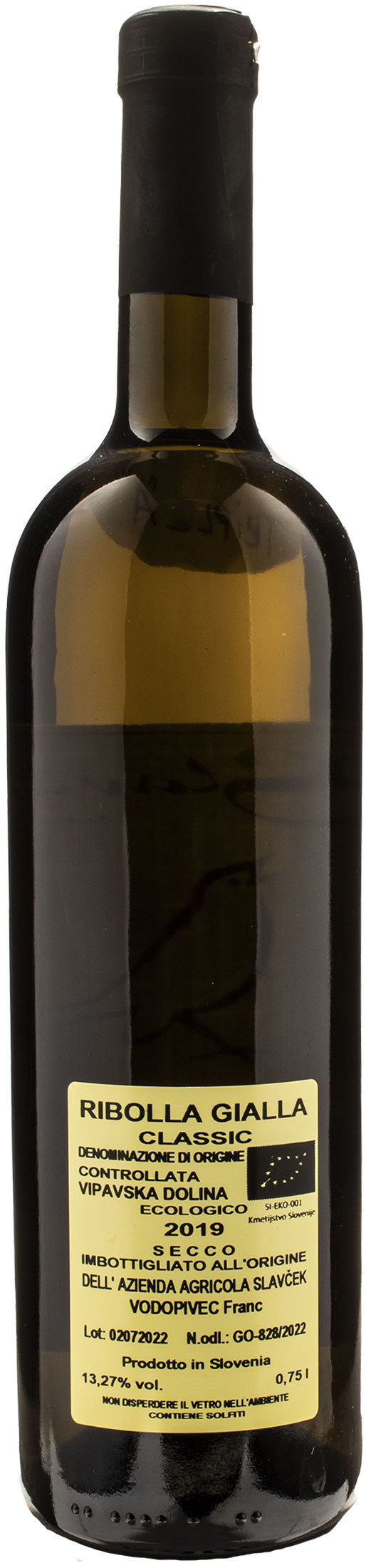 Slavcek Ribolla Vipavska Dolina 2019