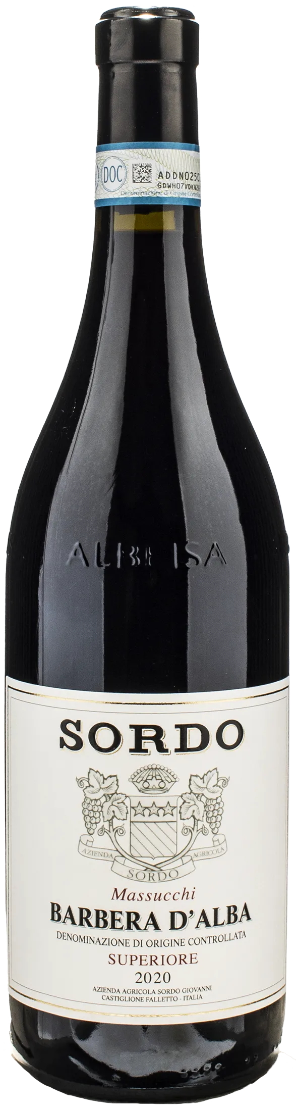 Sordo Giovanni Barbera d'Alba Superiore Massucchi 2020