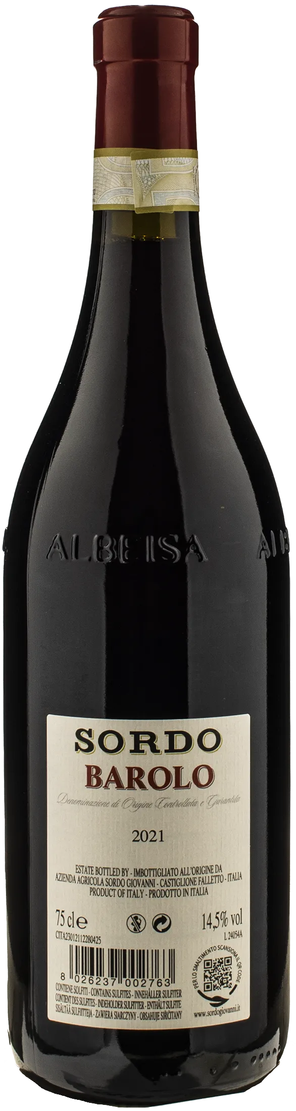 Sordo Giovanni Barolo 2021