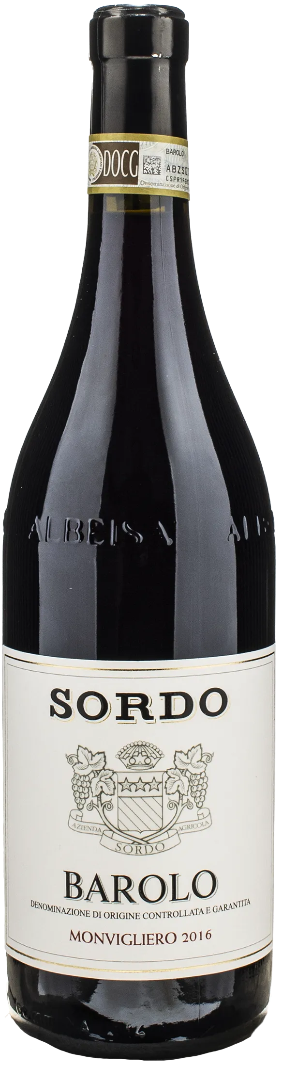 Sordo Giovanni Barolo Monvigliero 2016