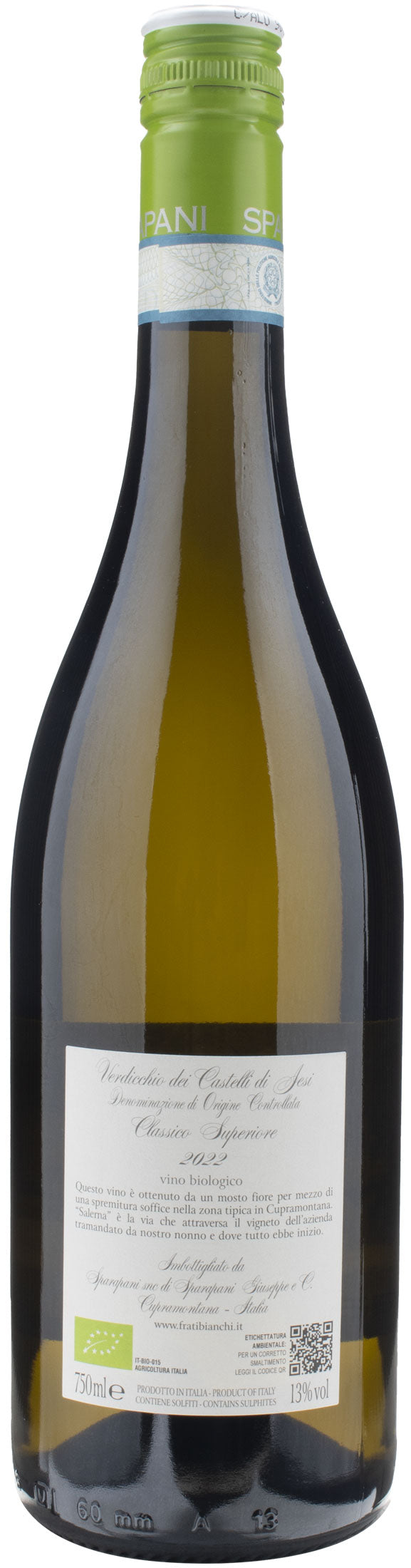 Sparapani Salerna Verdicchio di Jesi Classico Superiore 2022