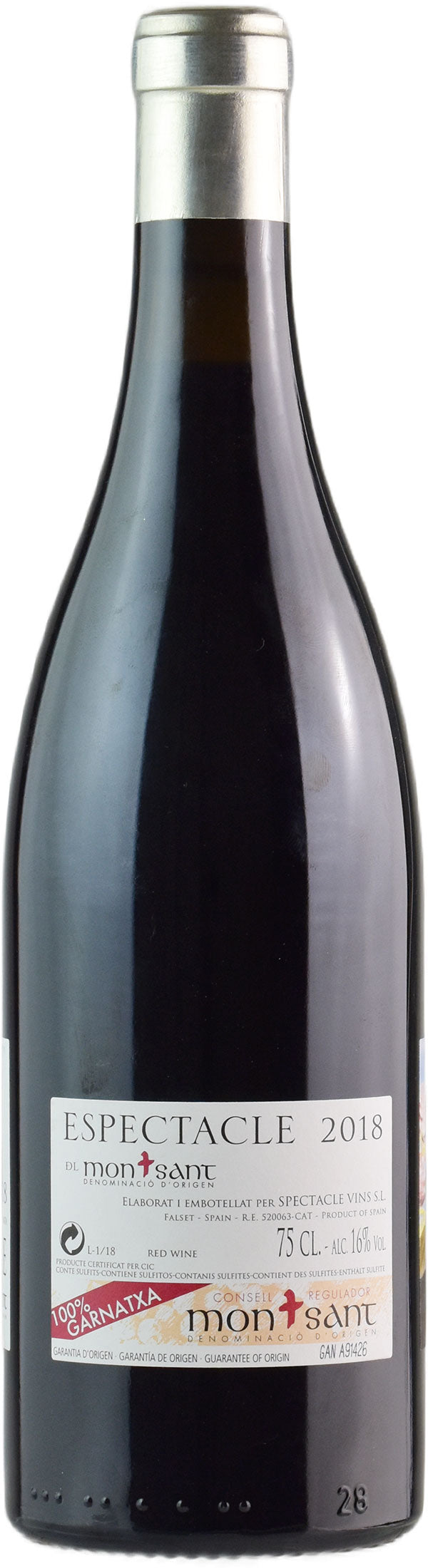 Spectacle Wines Espectacle del Montsant 2018