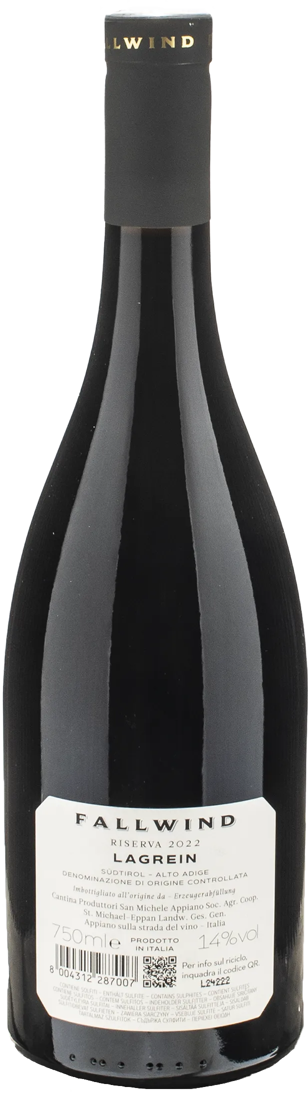 San Michele Appiano Fallwind Lagrein Riserva 2022