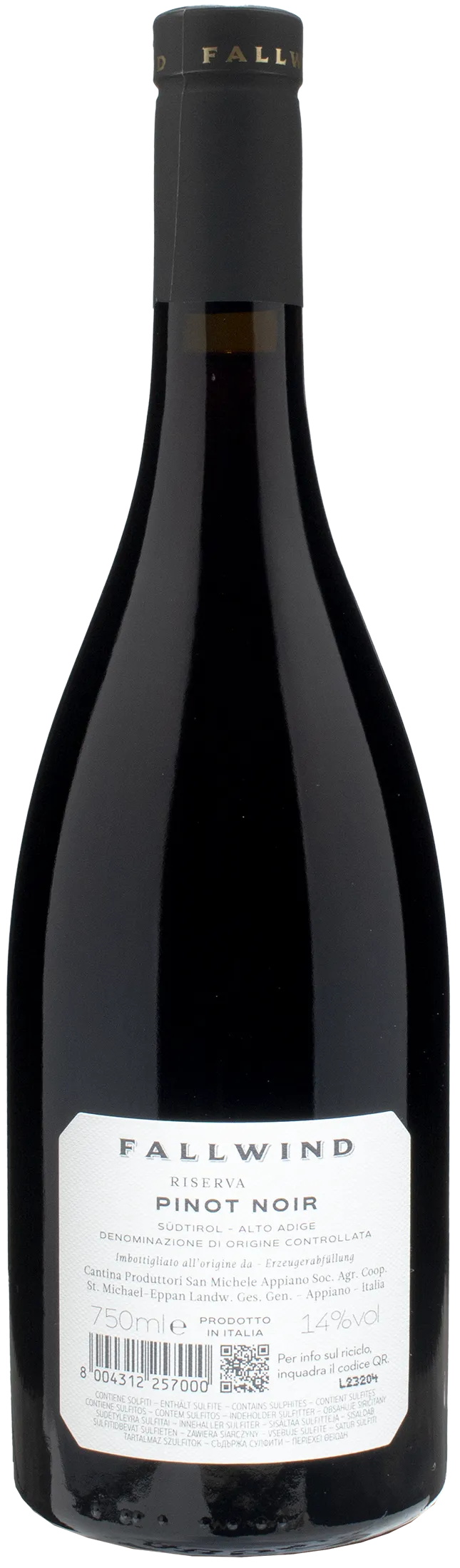 St Michael Eppan Fallwind Pinot Nero Riserva 2021