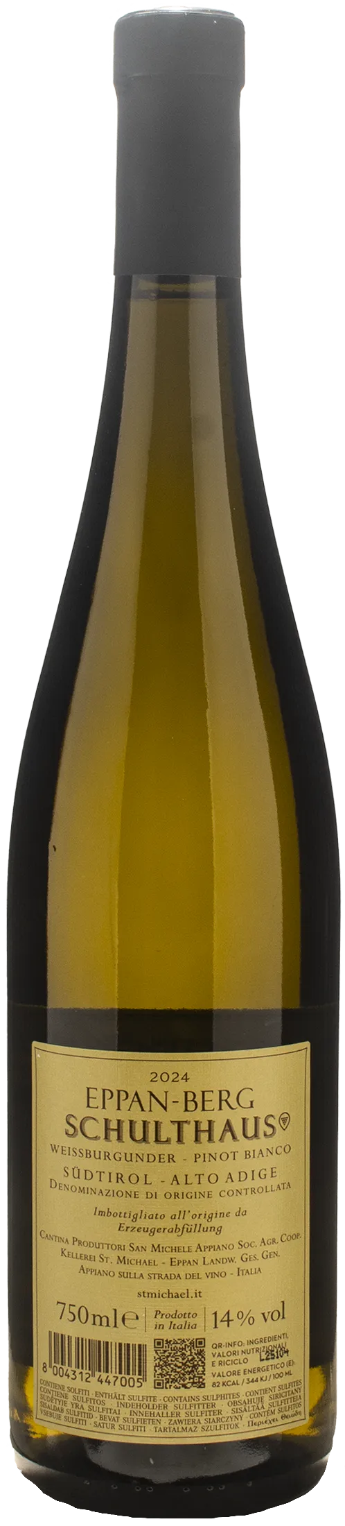 San Michele Appiano Pinot Bianco Schulthaus 2024