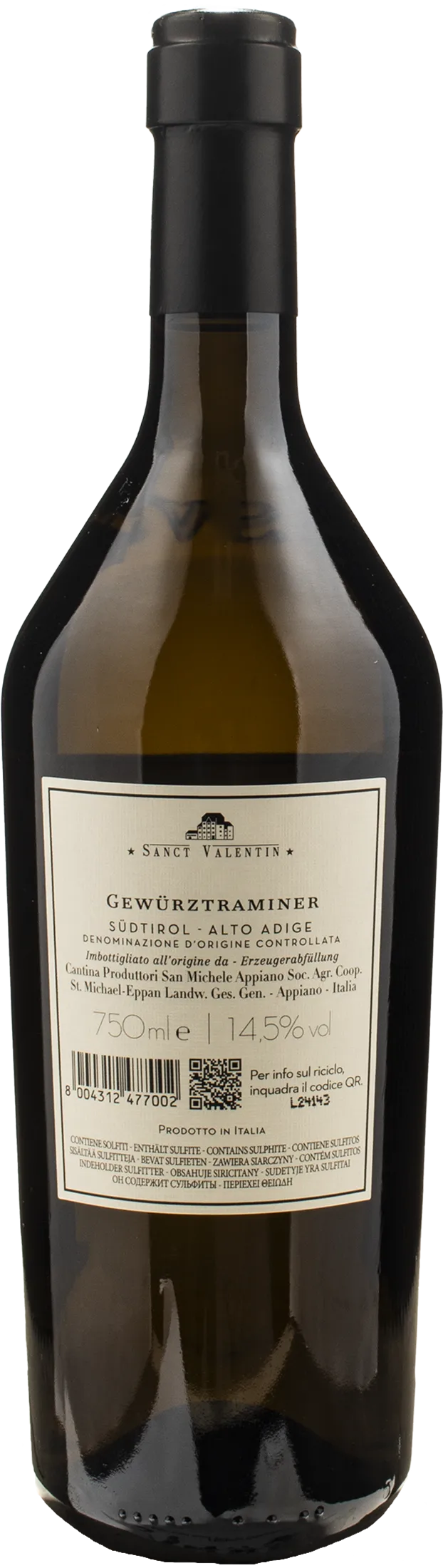 San Michele Appiano Sanct Valentin Gewurztraminer 2023