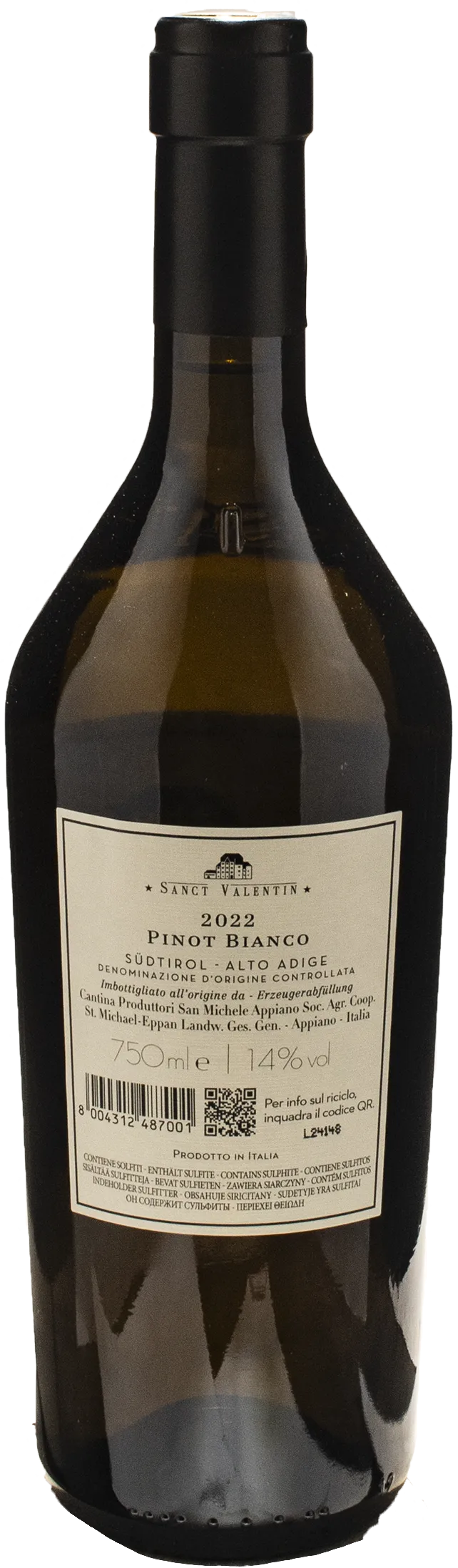 San Michele Appiano Sanct Valentin Pinot Bianco 2022