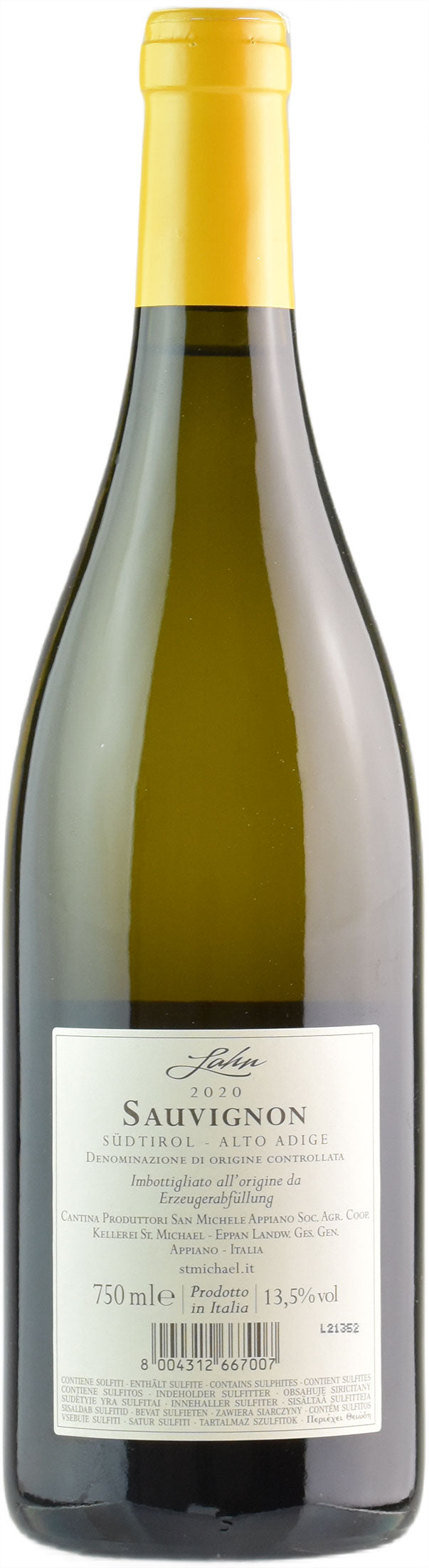San Michele Appiano Sauvignon Lahn 2020
