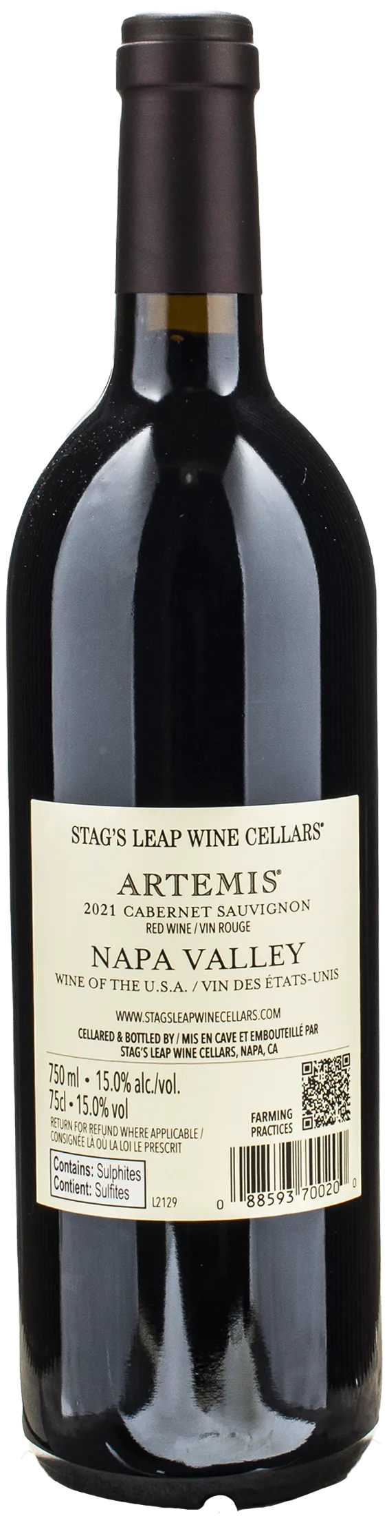 Stag's Leap Wine Cellars Artemis Cabernet Sauvignon 2021