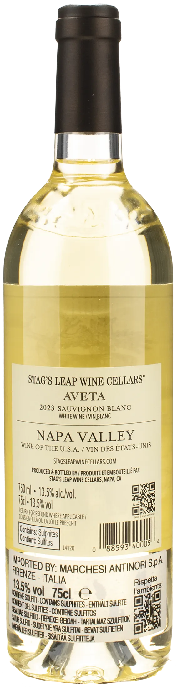 Stag's Leap Wine Cellars Aveta Sauvignon Blanc Napa Valley 2023