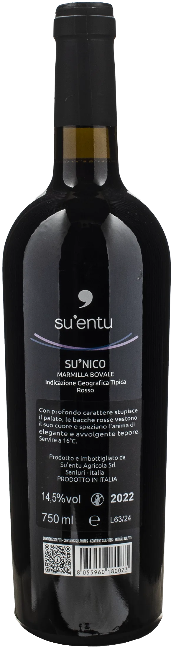 Su'Entu Su'Nico Bovale 2022