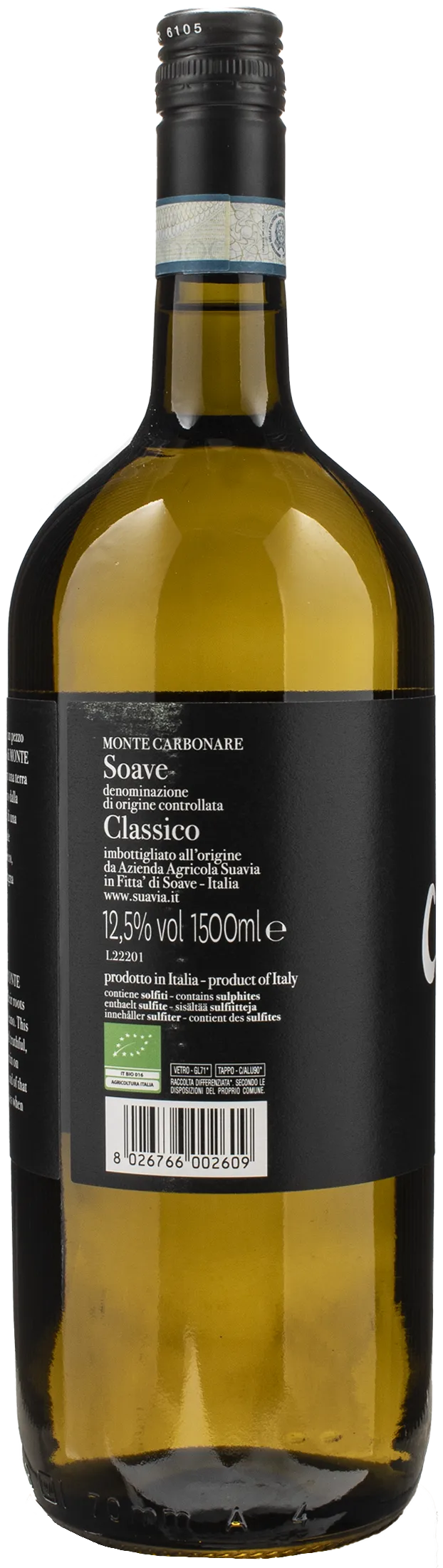 Suavia Soave Classico Monte Carbonare Magnum 2022