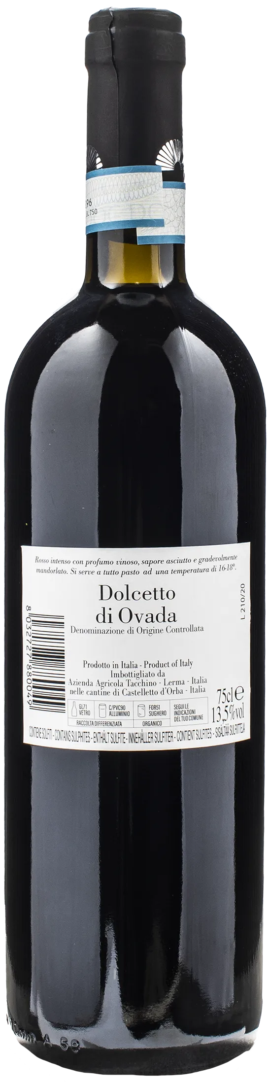 Tacchino Dolcetto d'Ovada 2018