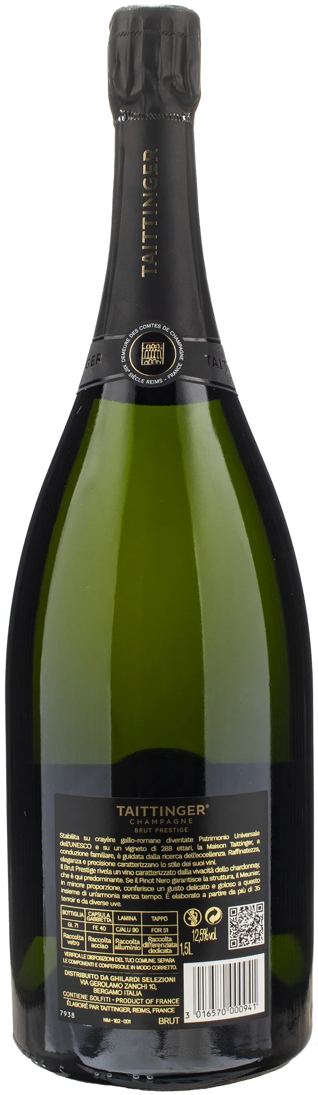 Taittinger Champagne Prestige Brut Magnum