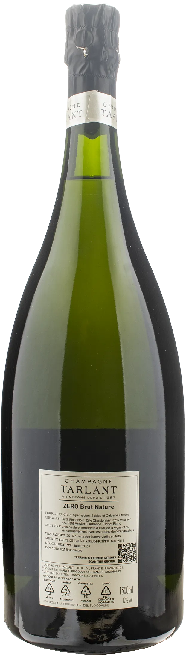 Tarlant Champagne Zero Nature Magnum