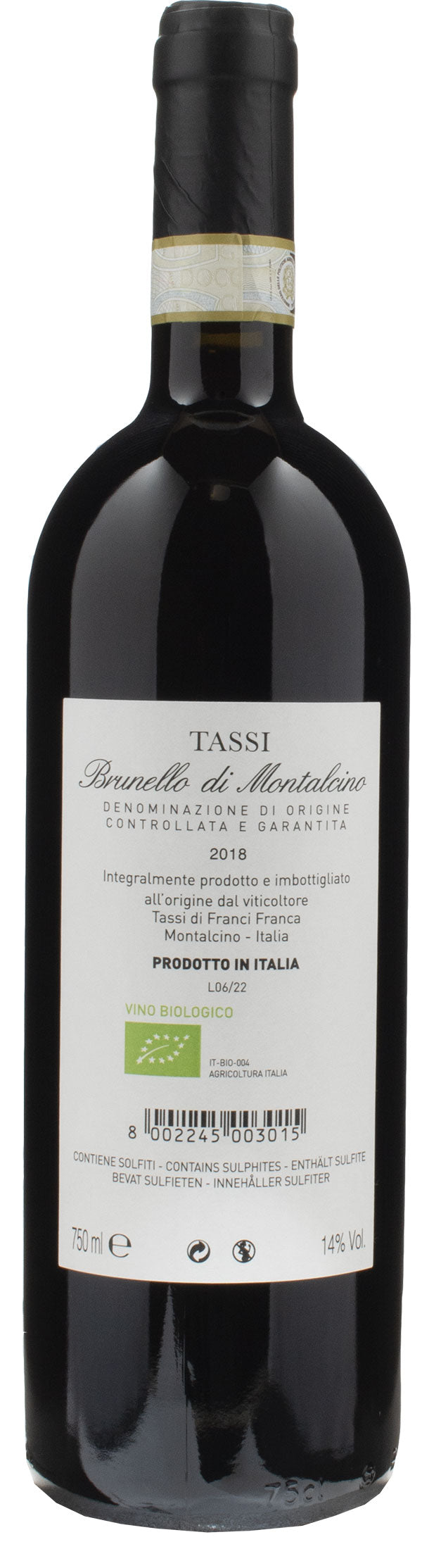 Tassi Brunello di Montalcino 2018