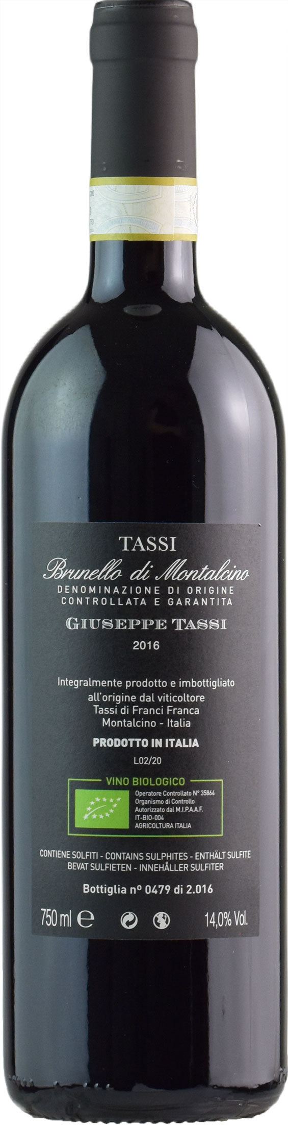 Tassi Brunello di Montalcino Tassi Giuseppe 2016