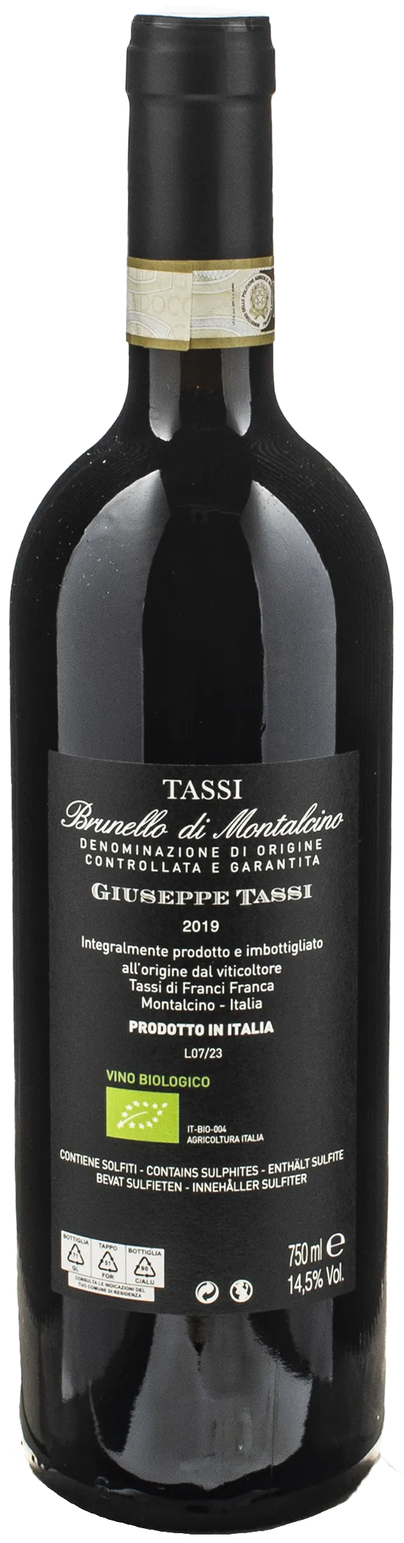 Tassi Brunello di Montalcino Tassi Giuseppe 2019