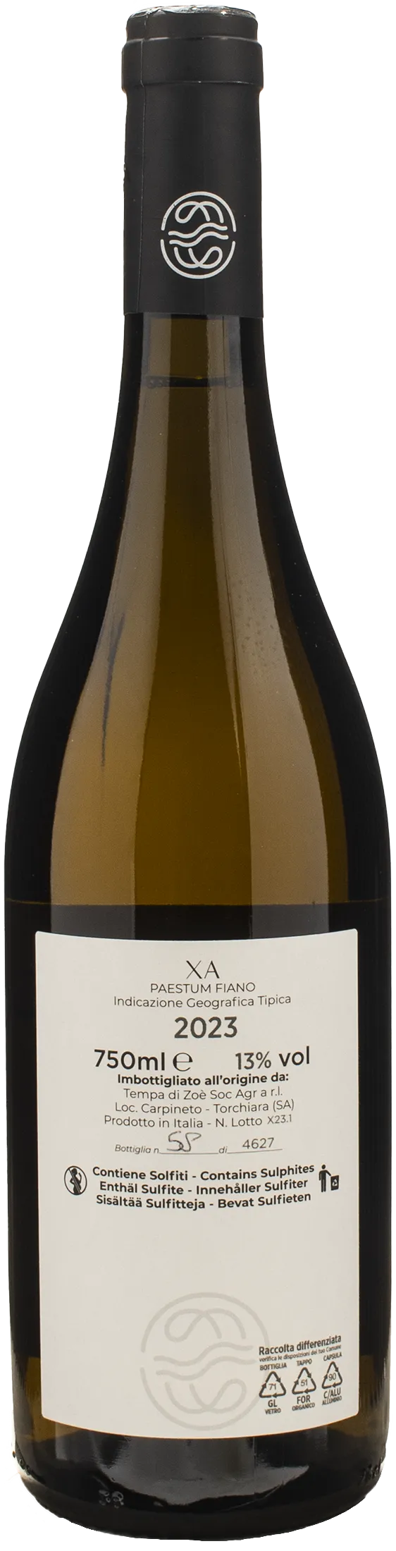 Tempa di Zoe Fiano Paestum XA 2023