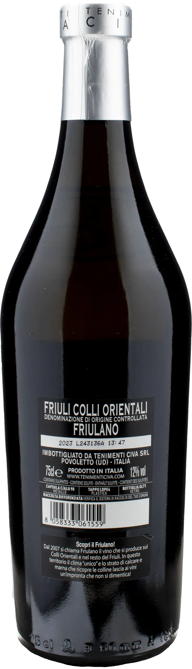 Tenimenti Civa Friulano Biele Zoe Cuvee 85/15 2023