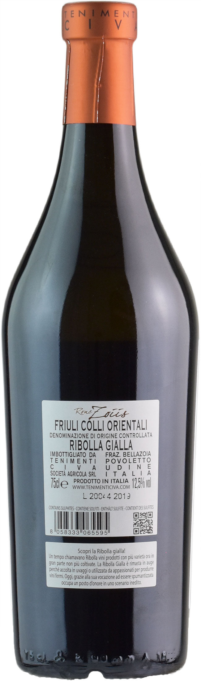 Tenimenti Civa Ribolla Gialla 2019