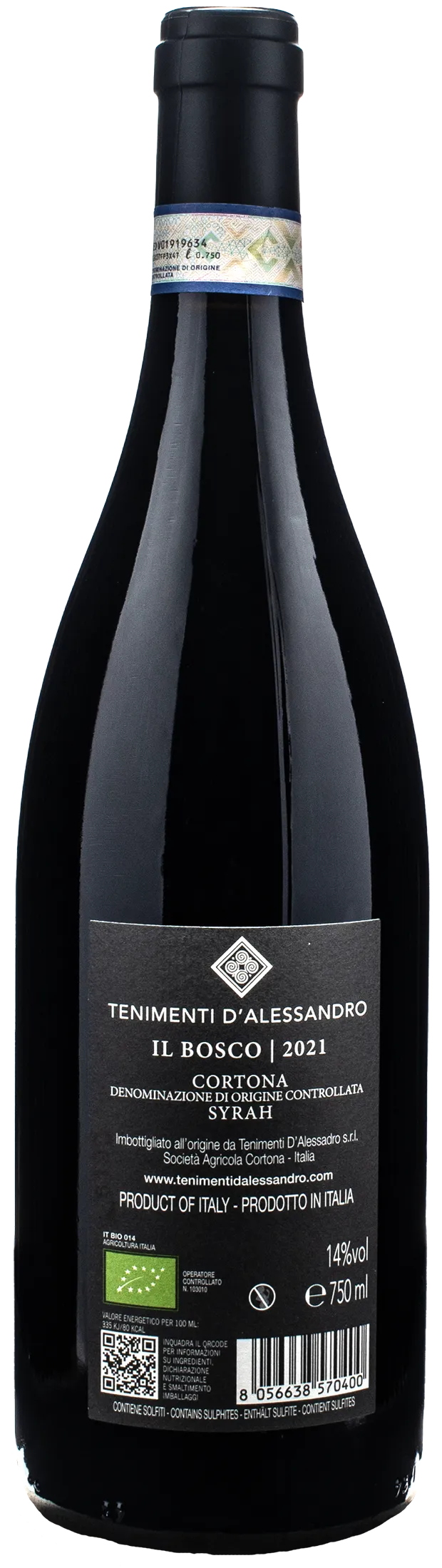 Tenimenti d'Alessandro Syrah il Bosco 2021