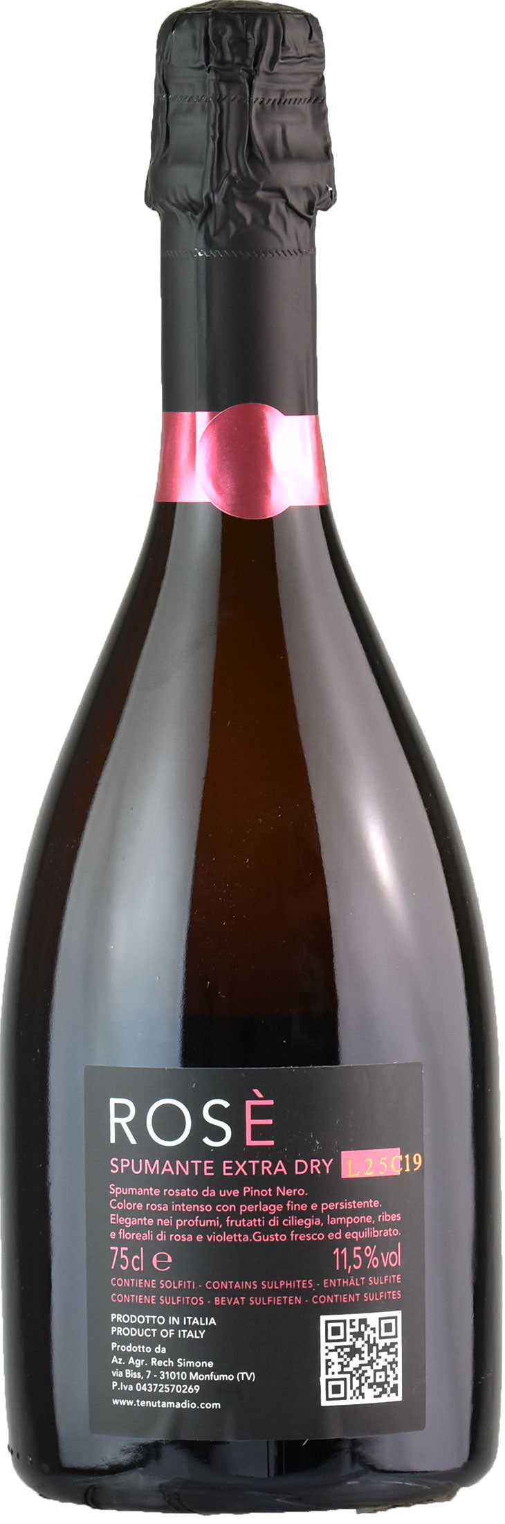 Tenuta Amadio Spumante Rosé Extra Dry