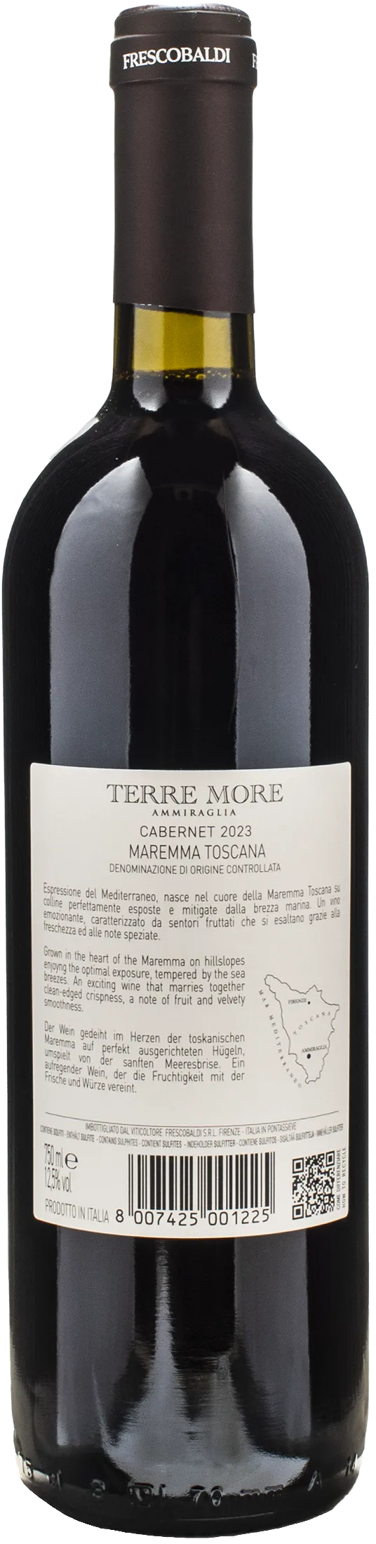 Frescobaldi Tenuta Ammiraglia Maremma Toscana Terre More Cabernet 2023