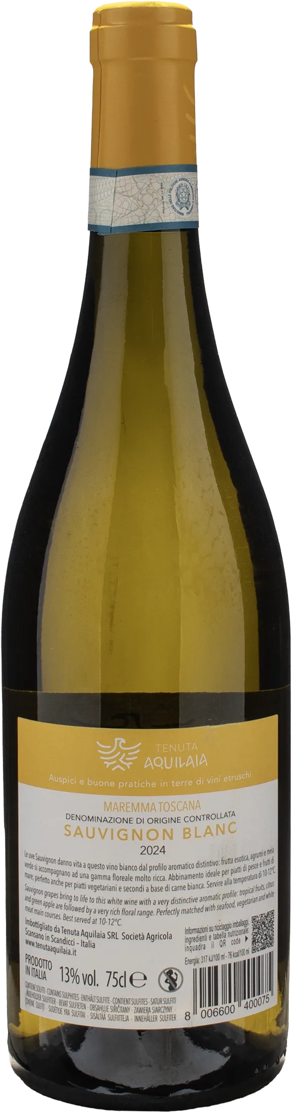 Tenuta Aquilaia Maremma Sauvignon Blanc 2024