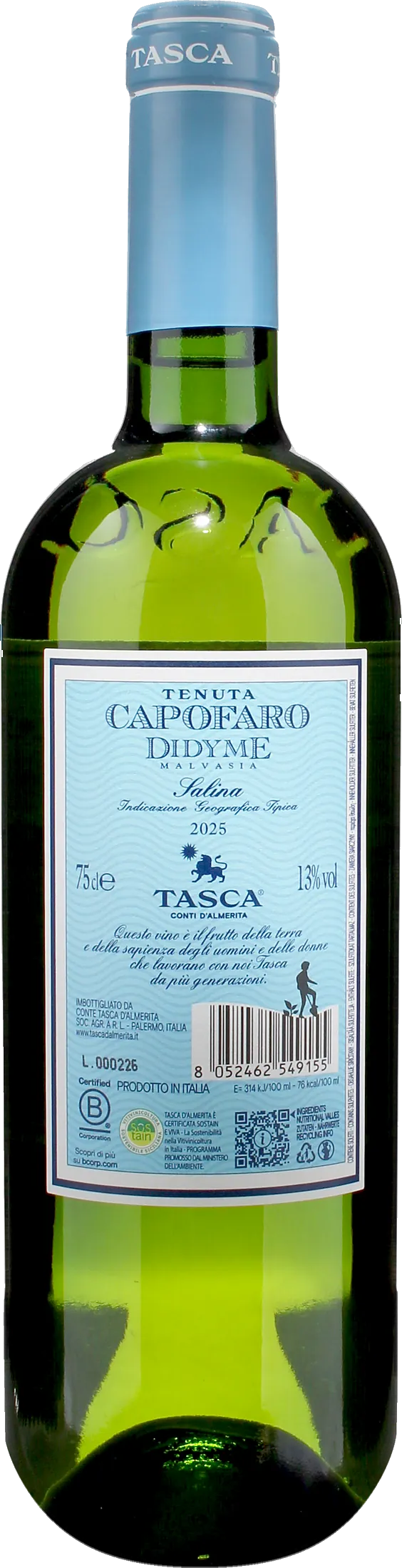 Tenuta Capofaro Salina Malvasia Didyme 2025