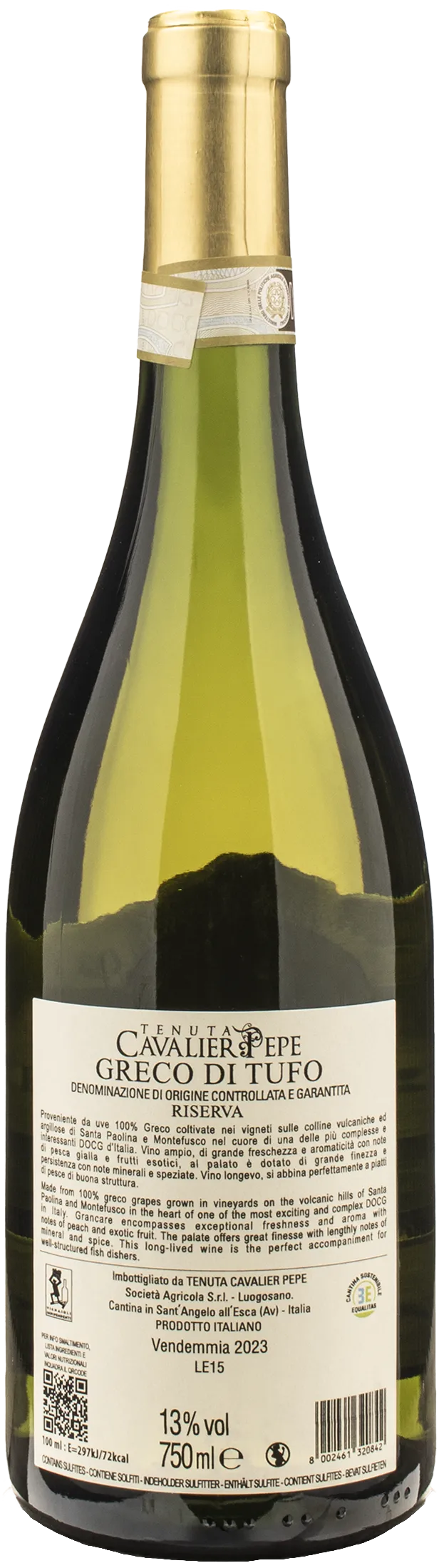 Tenuta Cavalier Pepe Greco di Tufo Riserva Grancare 2023