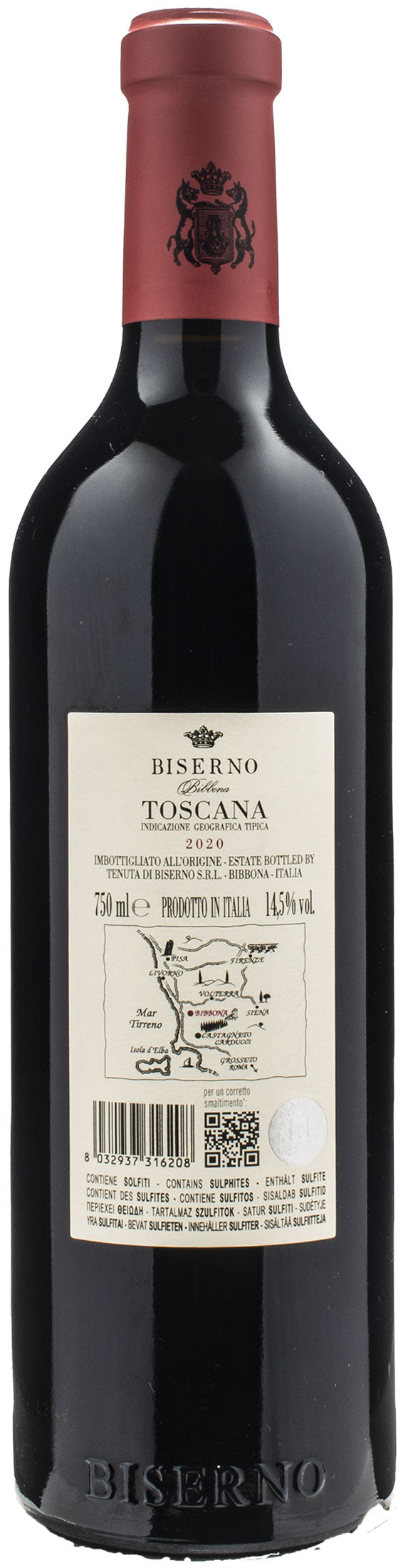 Tenuta di Biserno Bibbona 2020