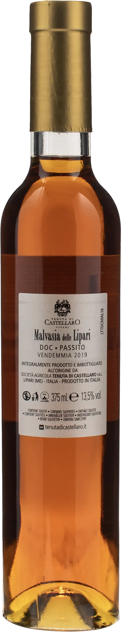 Tenuta di Castellaro Malvasia delle Lipari Passito 0.375L 2019