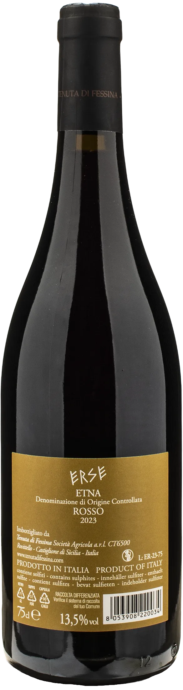 Tenuta di Fessina Erse Etna Rosso 2023