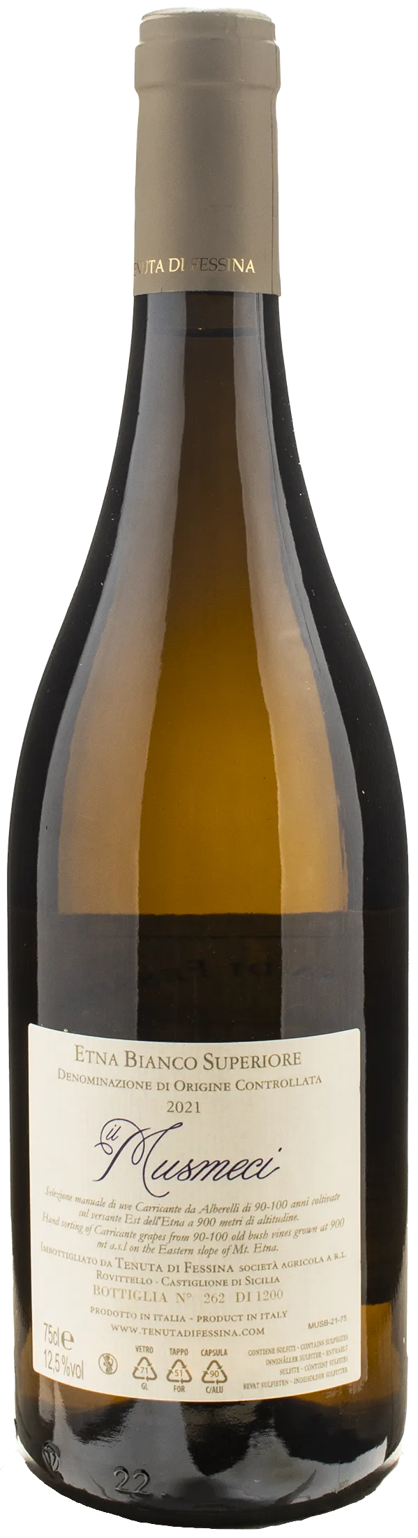 Tenuta di Fessina Etna Bianco Superiore Il Musmeci 2021