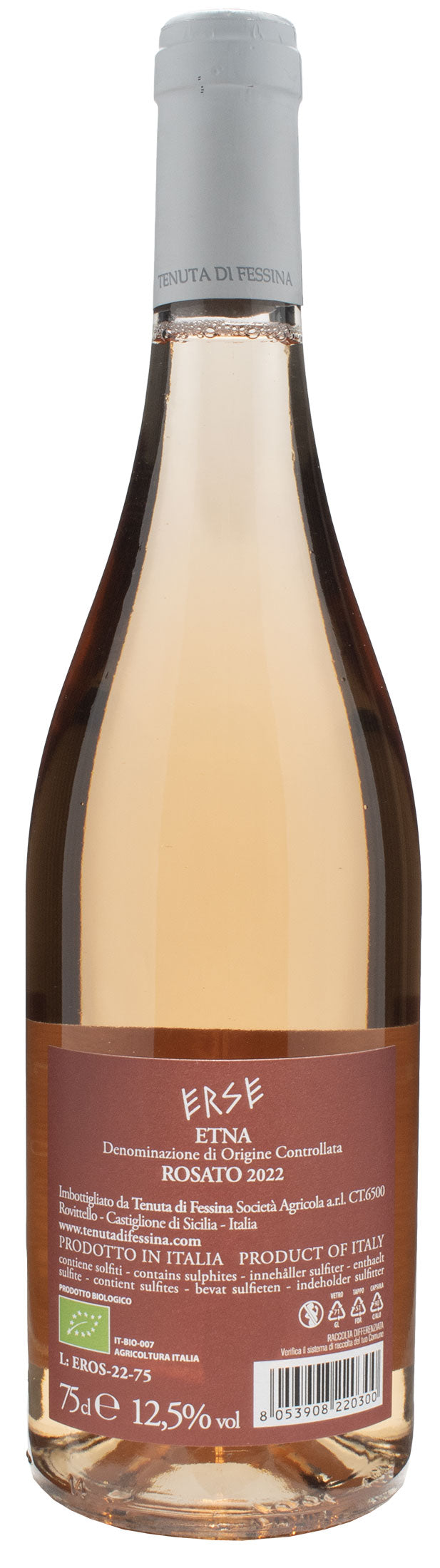 Tenuta di Fessina Etna Rosato Erse 2022