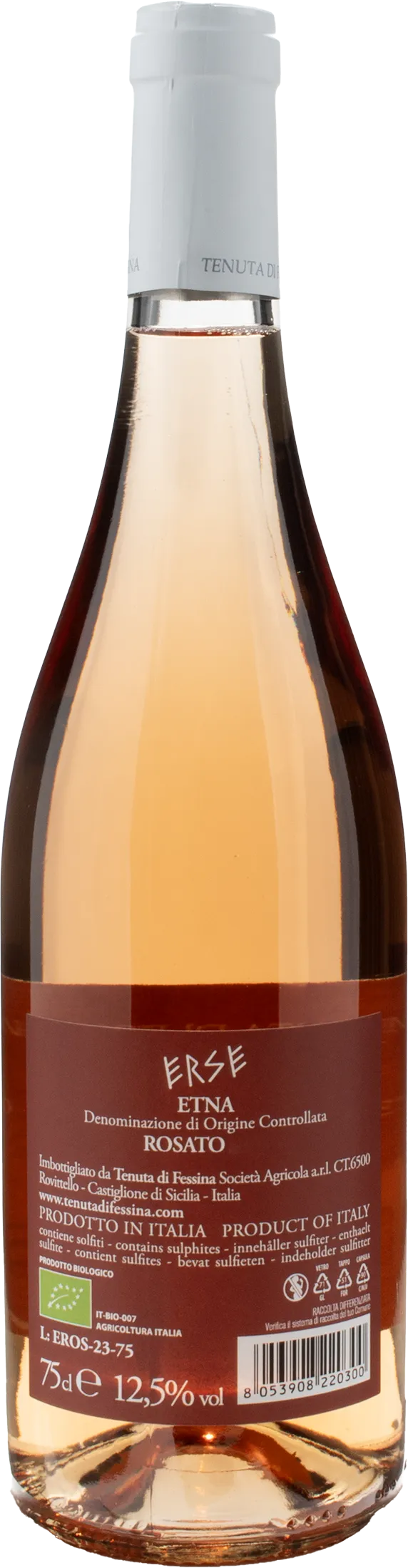 Tenuta di Fessina Etna Rosato Erse 2023