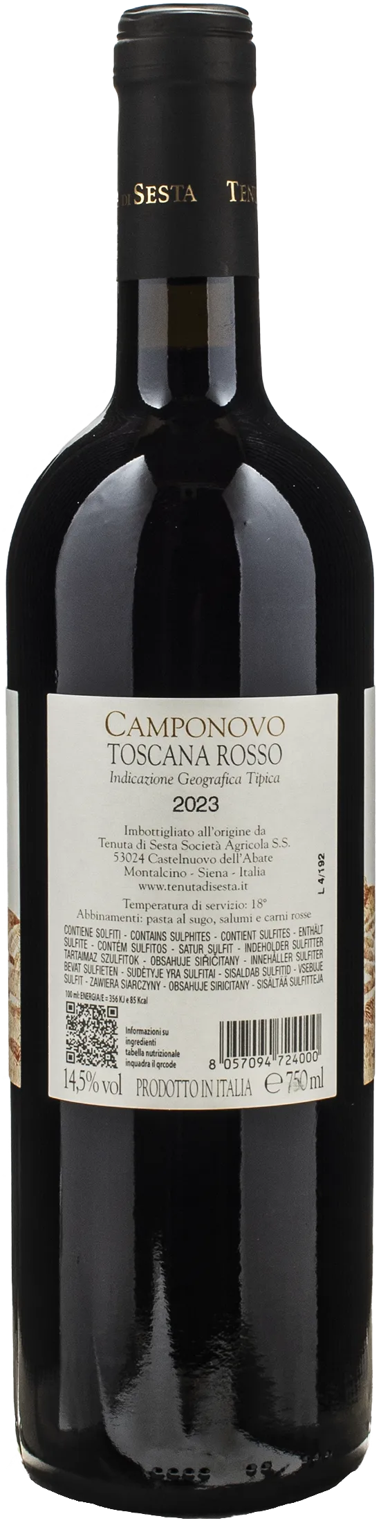 Tenuta di Sesta Camponovo Toscana Rosso 2023