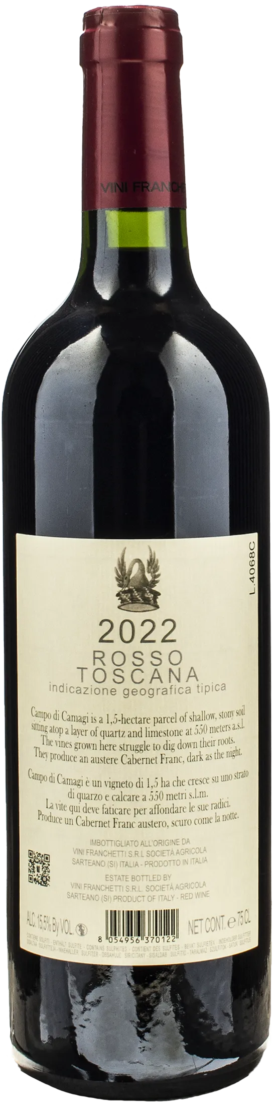 Tenuta di Trinoro Campo di Camagi 2022