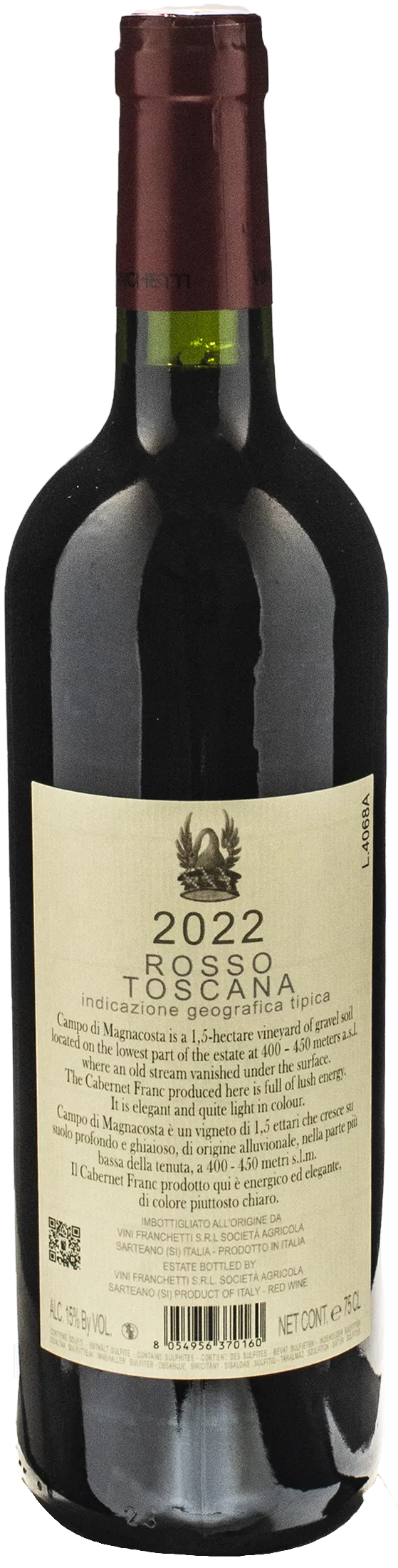 Tenuta di Trinoro Campo di Magnacosta 2022