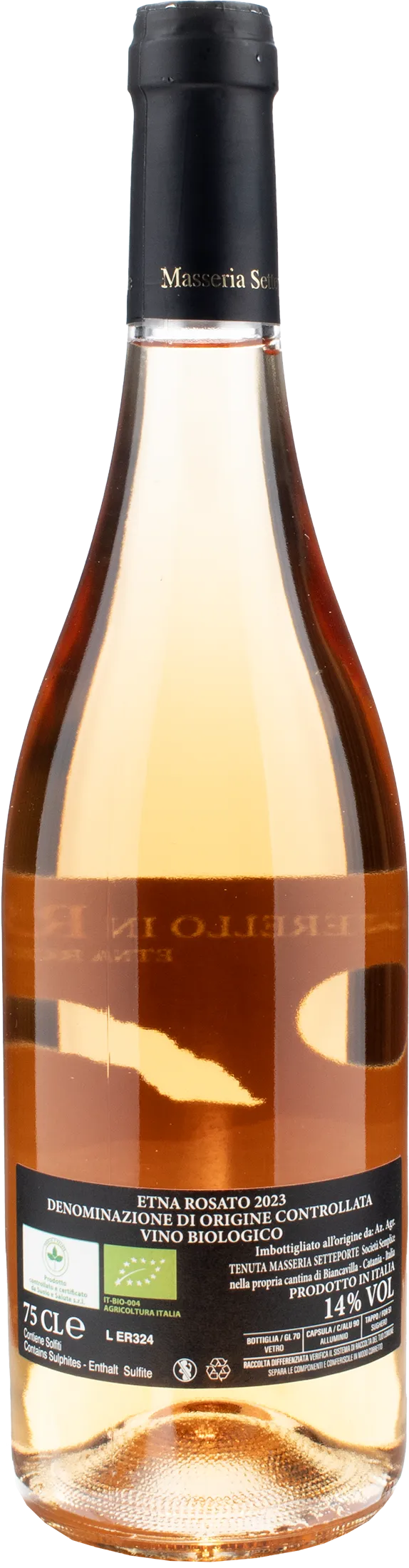 Tenuta Masseria Setteporte Etna Rosato Nerello in Rosa 2023