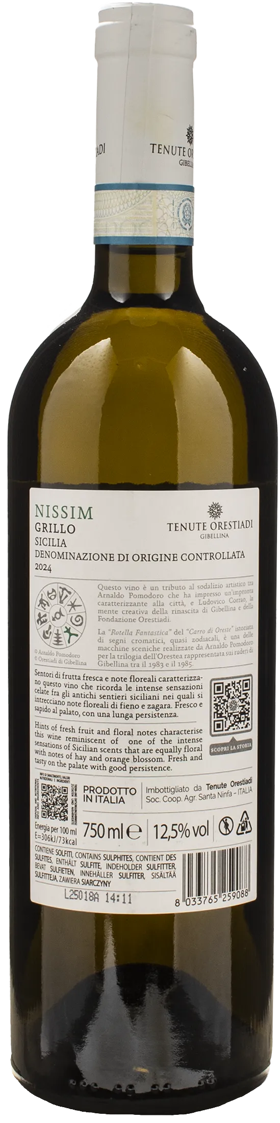 Tenute Orestiadi Gibellina Nissim Grillo 2024