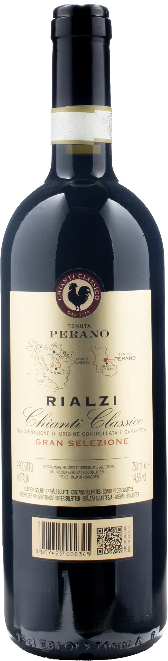Tenuta Perano Chianti Classico Gran Selezione Rialzi 2020