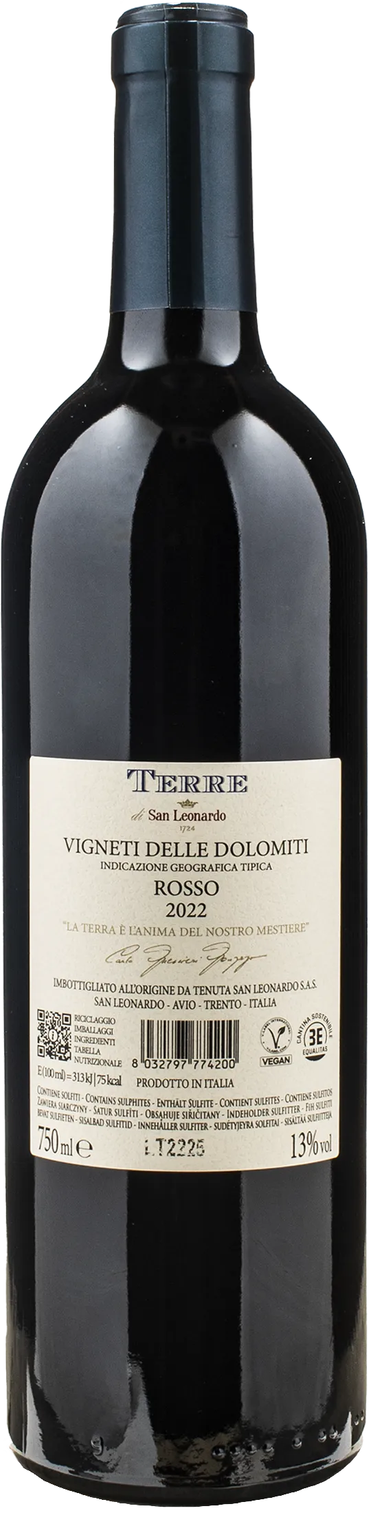 Tenuta San Leonardo Terre di San Leonardo 2022